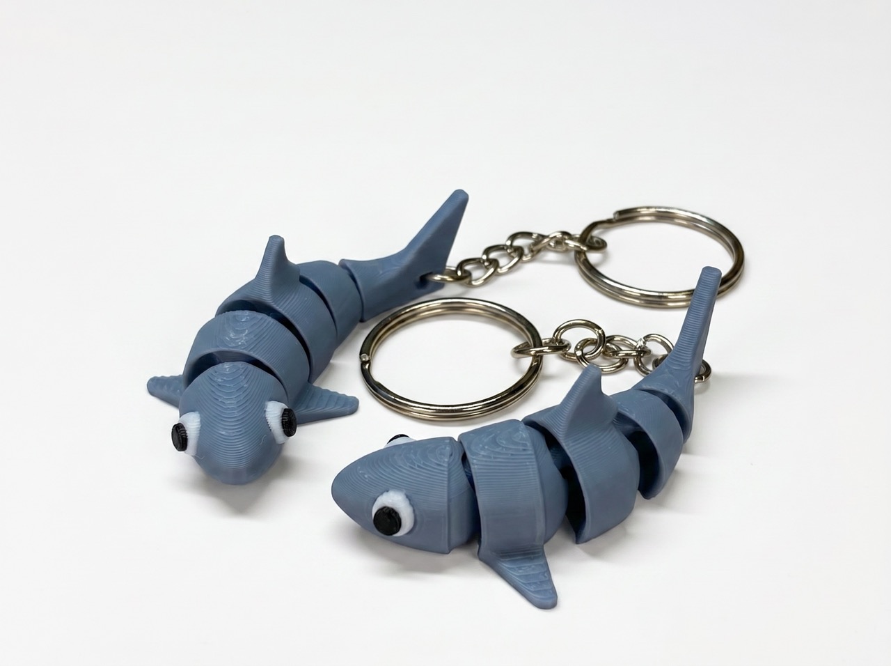 3D keychain Shark